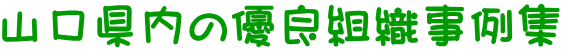 山口県内の優良組織事例集